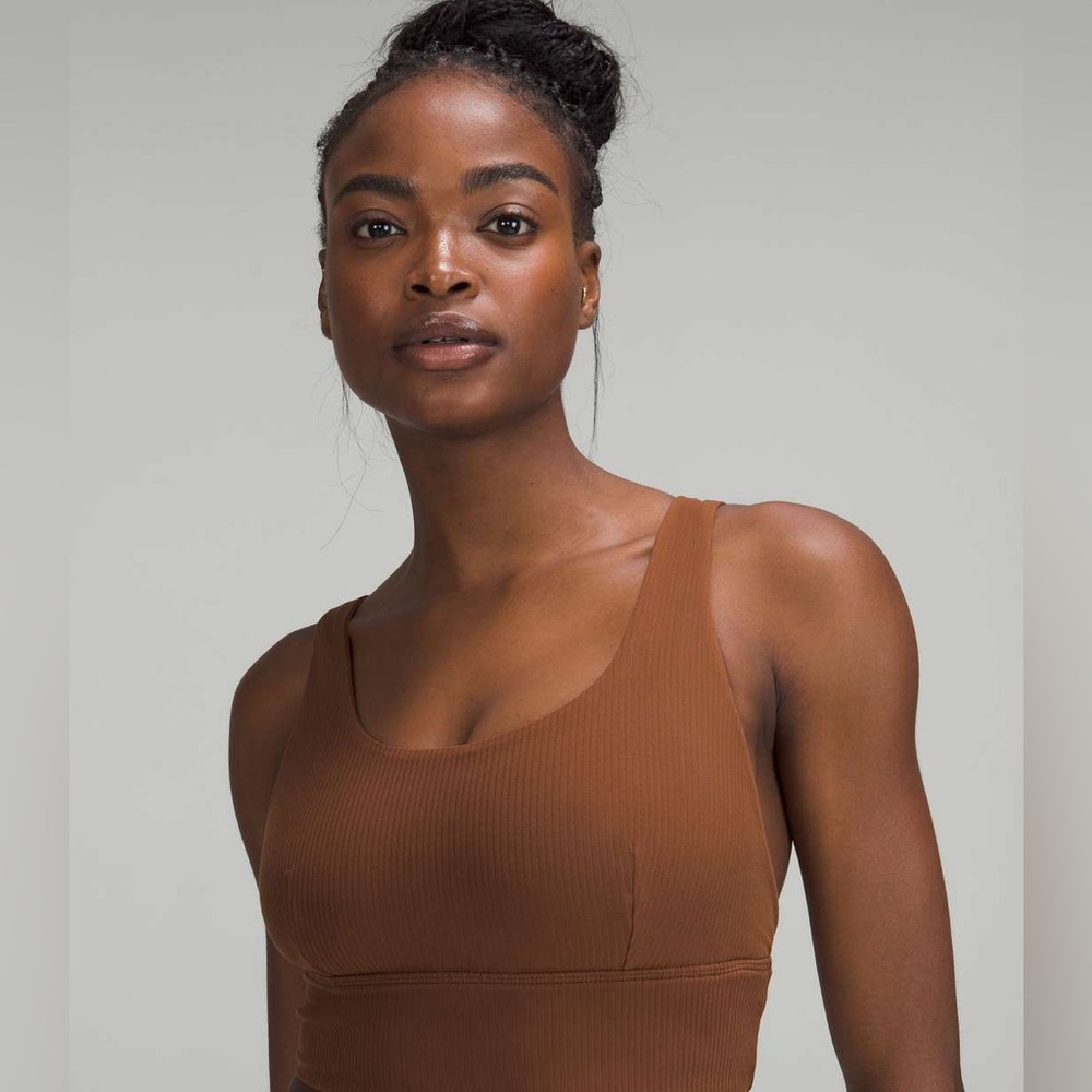 Lululemon Align Ribbed Bra - Roasted Brown